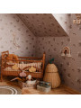 Carta da Parati Tappezzeria per Cameretta dei Bambini Sweet Little Creatures by Dekornik
