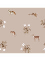 Carta da Parati Tappezzeria per Cameretta dei Bambini Sweet Little Creatures by Dekornik
