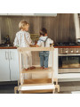 Montessori Double Learning Tower Kitchen Helper 3 in 1 My Mini Home for Children