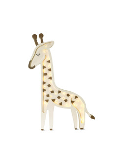 Lampada a forma di Giraffa in Legno Little Lights