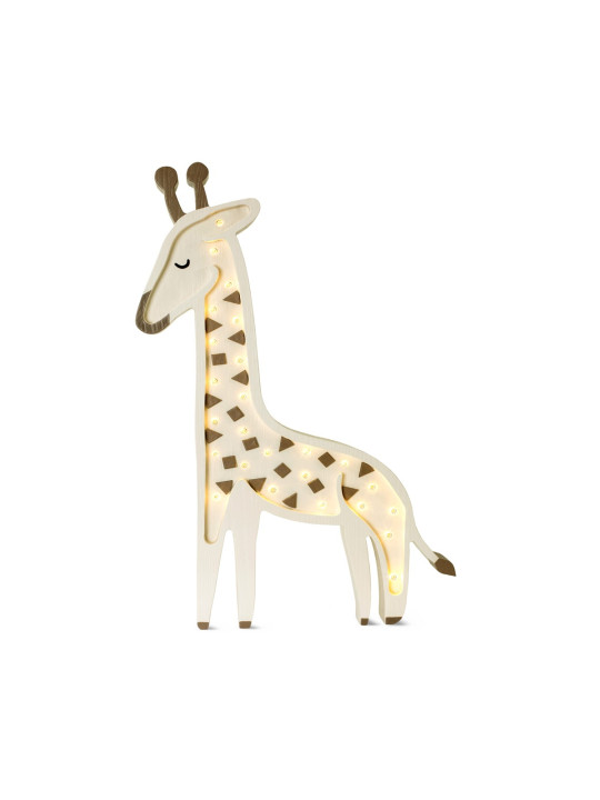 Children's Wooden Giraffe-shaped Lamp Little Lights