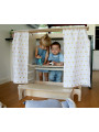 Montessori Double Learning Tower Kitchen Helper 3 in 1 My Mini Home for Children