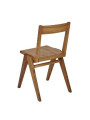 Natural wooden chair for children perfect for drawing, studying or hanging up your morning clothes - Natural FSC certified wood.