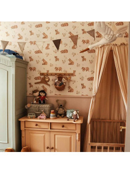 Wallpaper for Children's Bedroom Little Bears by Dekornik