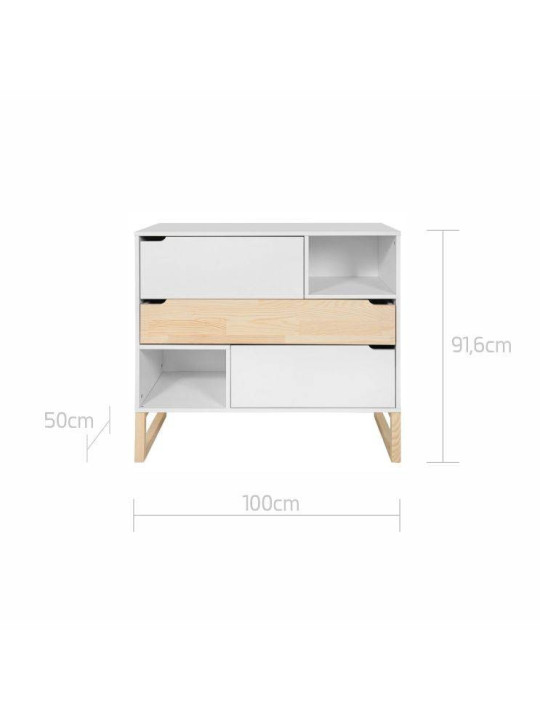 3-Drawer Chest with Changing table Tatam - BellAmy