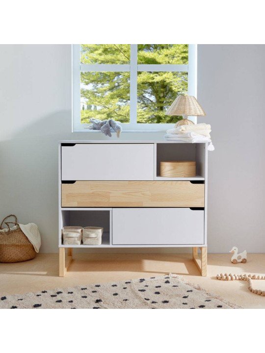 3-Drawer Chest with Changing table Tatam - BellAmy