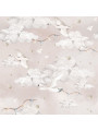 Wallpaper for Children's Bedroom Magic Swans Pink by Dekornik