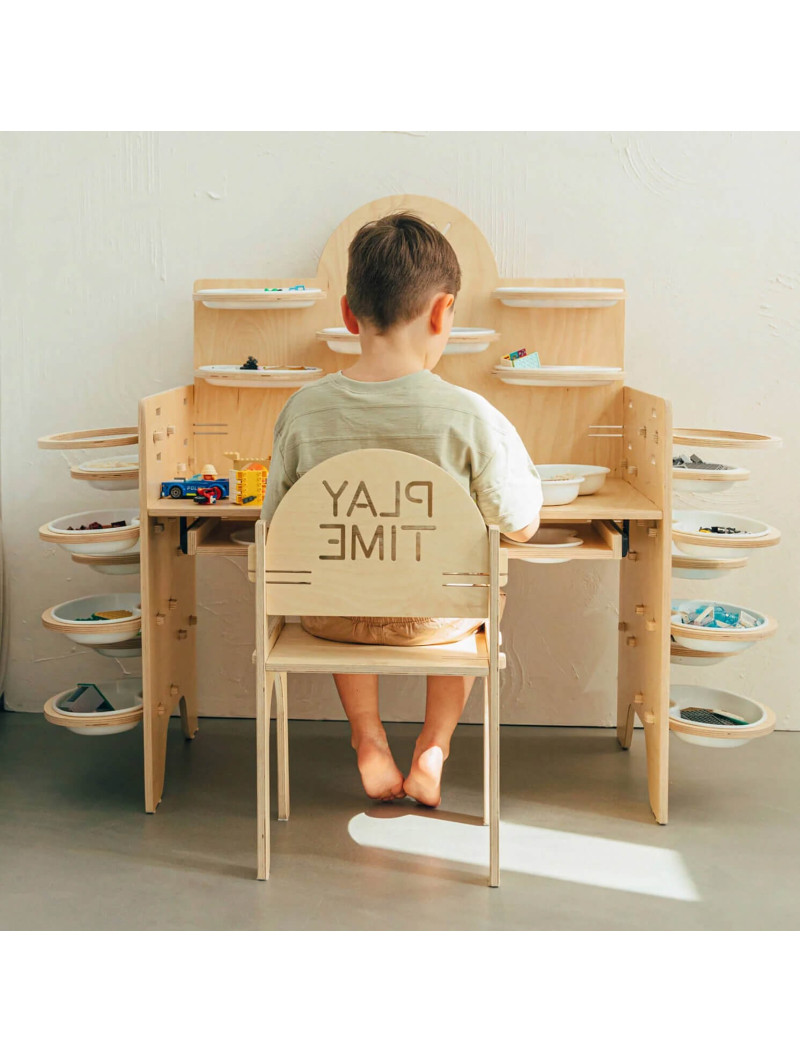 Chair for children's bedroom in wood by My Mini Home