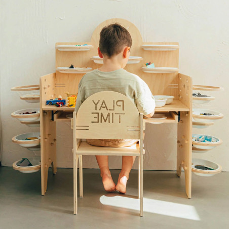 Chair for children's bedroom in wood by My Mini Home