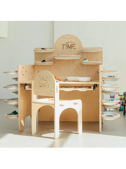 Chair for children's bedroom in wood by My Mini Home