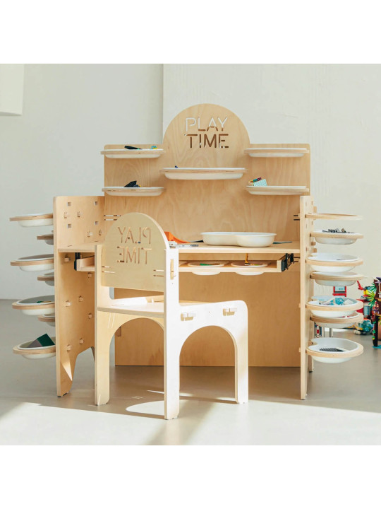 Chair for children's bedroom in wood by My Mini Home