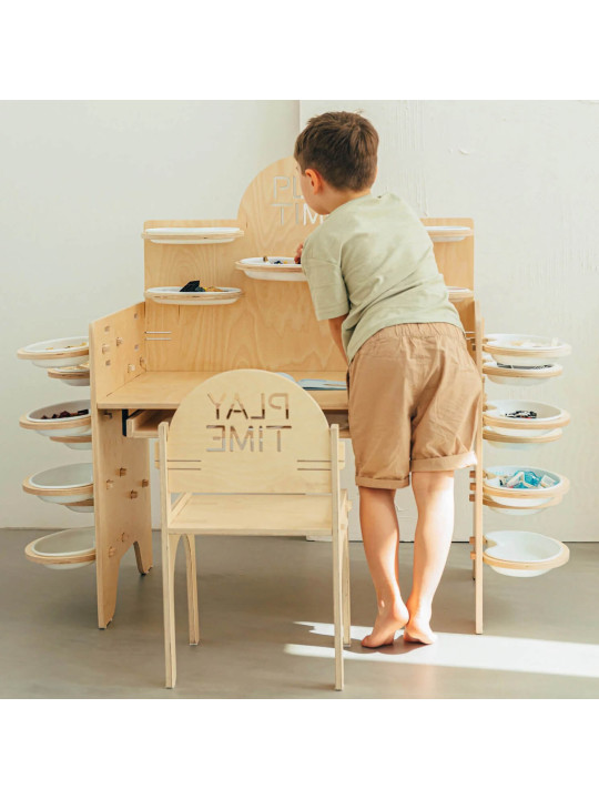 Chair for children's bedroom in wood by My Mini Home