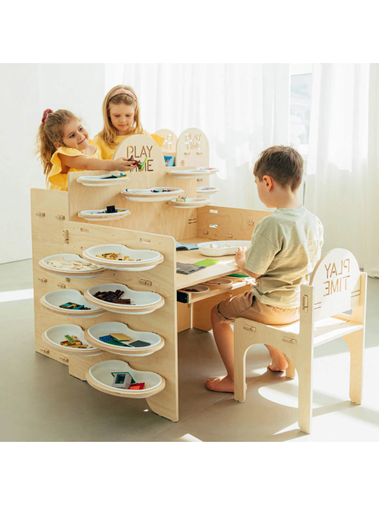 Chair for children's bedroom in wood by My Mini Home