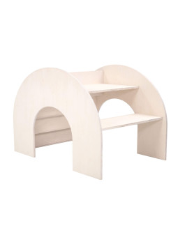 Libreria in legno montessoriana per bambini, scrivania o nascondiglio per giocare - Kumpu by Fitwood