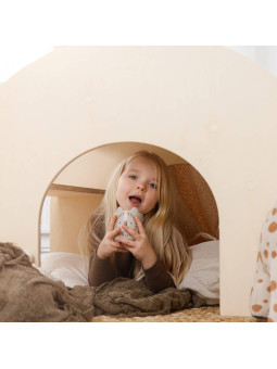 Libreria in legno montessoriana per bambini, scrivania o nascondiglio per giocare - Kumpu by Fitwood