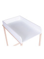 Nursery furniture for babies and children with changing table and white and natural wood baby bath by Childhome
