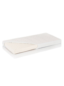 Baby latex mattress Hevea 60x120 with cover Aegis - Bellamy