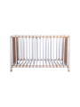 Nemo Evolutive Bed in rattan 60 x 120 white / beige - Théo Bébé