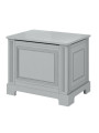 Toy container for children's bedrooms in neutral gray wood with a classic style from the Ines collection by BellAmy