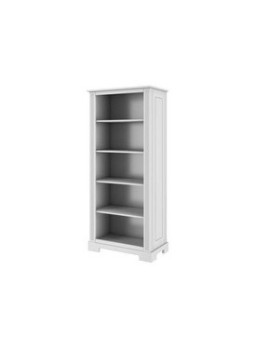 Libreria per la cameretta dei bambini in legno bianco dallo stile classico collezione Ines by BellAmy