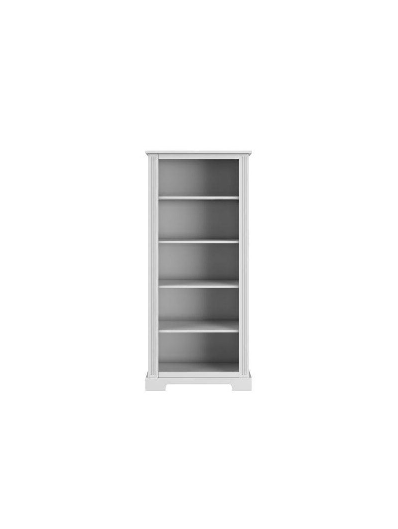Wooden children's bookcase in white wood Ines collection by BellAmy