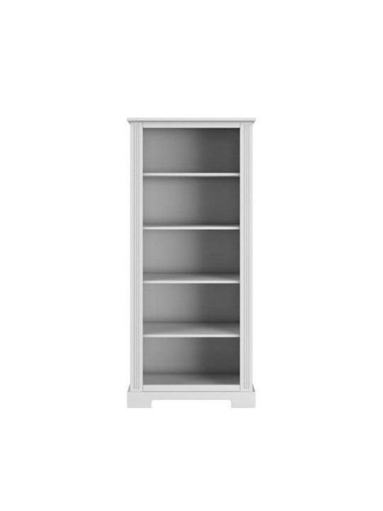 Libreria per la cameretta dei bambini in legno bianco dallo stile classico collezione Ines by BellAmy