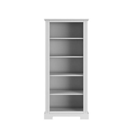 Libreria per la cameretta dei bambini in legno bianco dallo stile classico collezione Ines by BellAmy