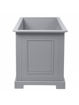 Wooden children's cot bed / toddler bed 70x140 in grey wood Ines collection by BellAmy
