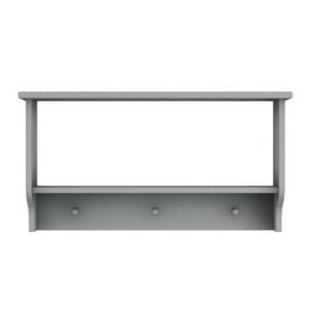 Mensola per la cameretta dei bambini in legno grigio neutro dallo stile classico collezione Ines by BellAmy