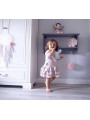 Mensola per la cameretta dei bambini in legno grigio neutro dallo stile classico collezione Ines by BellAmy