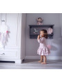 Mensola per la cameretta dei bambini in legno grigio neutro dallo stile classico collezione Ines by BellAmy