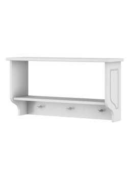 Mensola per la cameretta dei bambini in legno bianco dallo stile classico collezione Ines by BellAmy