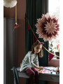 Desk for children's bedroom in grey wood with large drawers Ines collection by BellAmy