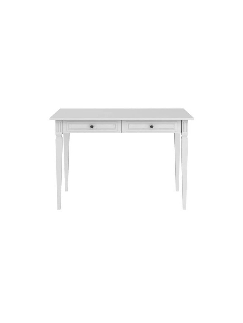 Scrivania per la cameretta dei bambini in legno bianco con ampi cassetti  collezione Ines by BellAmy
