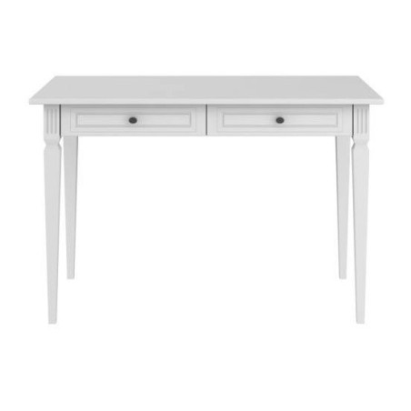 Scrivania per la cameretta dei bambini in legno bianco con ampi cassetti  collezione Ines by BellAmy