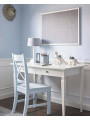 Scrivania per la cameretta dei bambini in legno bianco con ampi cassetti  collezione Ines by BellAmy