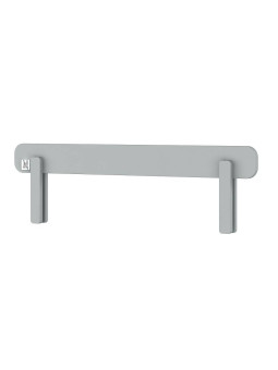 Wooden Universal rail in neutral grey wood for beds of Ines collection by BellAmy