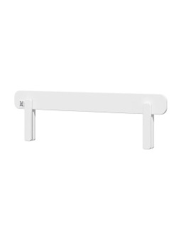 Spondina letto in legno bianco neutro dallo stile classico per lettini collezione Ines by BellAmy