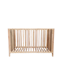 Nemo Evolutive Bed in natural rattan 60 x 120 - Théo Bébé