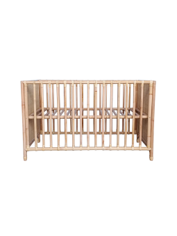 Nemo Evolutive Bed in natural rattan 60 x 120 - Théo Bébé