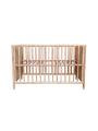 Nemo Evolutive Bed in natural rattan 60 x 120 - Théo Bébé