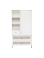 Armadio per Bambini Cameretta Marélia in legno bianco - Théo Bébé