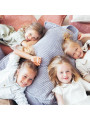 Children's Blueberry Blue Beanbag Chair - Wigiwama