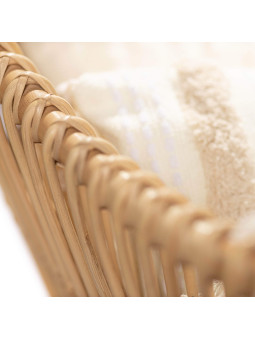 Rattan baby bed cradle crib for children and babies - Nordic Scandinavian design - ilayla baby