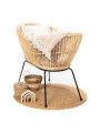 Rattan baby bed cradle crib for children and babies - Nordic Scandinavian design - ilayla baby