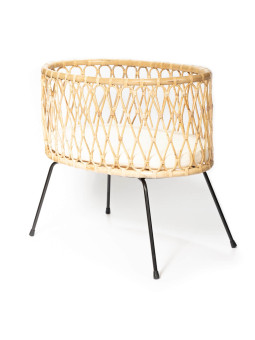 Rattan baby bed cradle crib for children and babies - Nordic Scandinavian design - Emil by ilayla baby