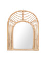 Rattan mirror for children and babies bedroom - Nordic Scandinavian design - ilayla baby