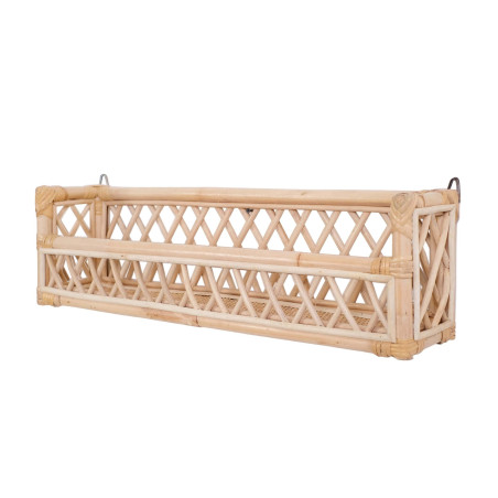 Mensola per la cameretta dei bambini e neonati in rattan realizzata a mano - Design nordico scandinavo - Emma by ilayla baby