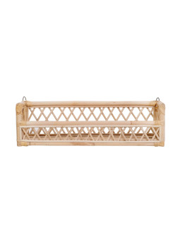 Rattan shelf for children and babies bedroom - Nordic Scandinavian design - Emma by ilayla baby