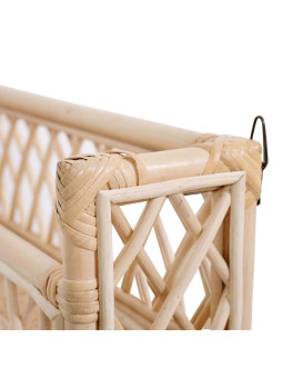 Mensola per la cameretta dei bambini e neonati in rattan realizzata a mano - Design nordico scandinavo - Emma by ilayla baby